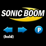 Sonic Boom (Black T-Shirt)