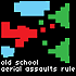 Old School Aerial Assault (Black T-Shirt)